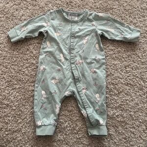 Bunny button sleeper